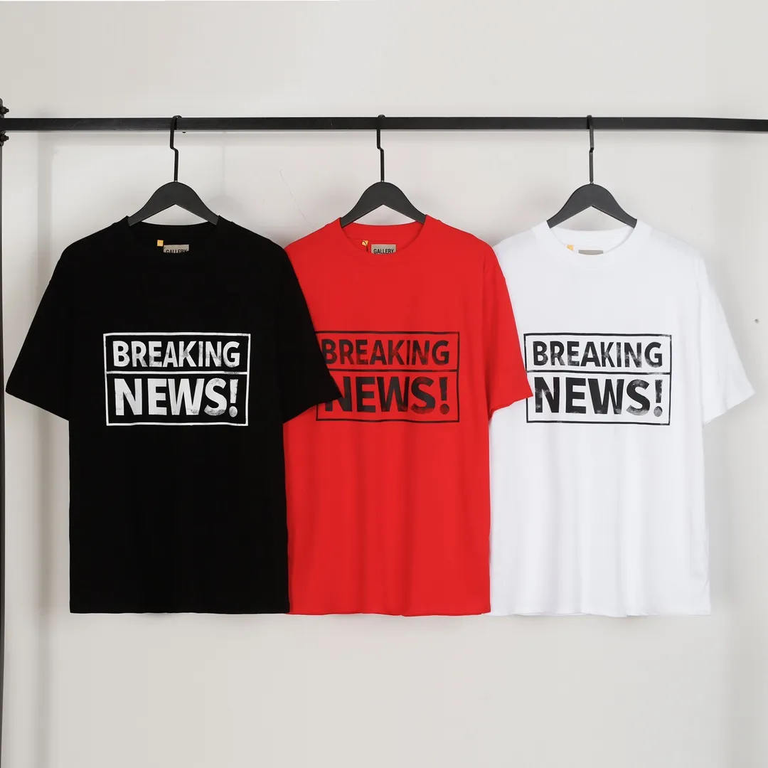 GALLERY.DEPT Summer new short-sleeved style No.: D3138#P106 Color: Black Red White Size: S M L XL
